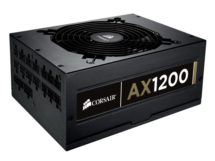 CMPSU-1200AX Corsair AX1200 Professional Gold 1200-Watts 80 Plus Fully Modular Power Supply
