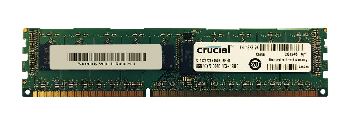 Crucial 8GB DDR3 PC12800 Memory