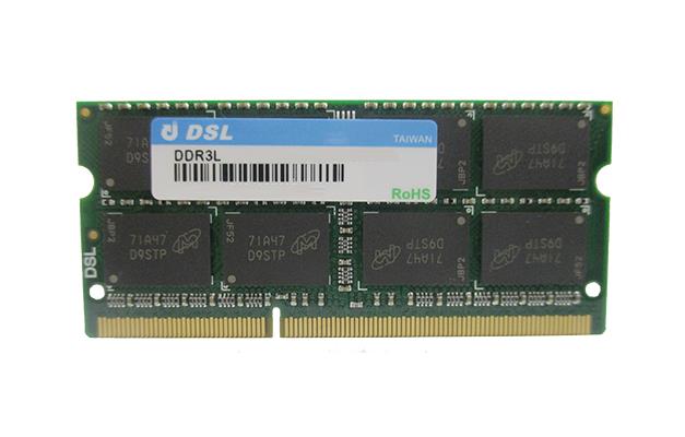 D3SS12082XH18AC DSL 8GB PC3-8500 DDR3-1066MHz non-ECC Unbuffered CL7 204-Pin SoDimm 1.35V Low Voltage Dual Rank Memory Module