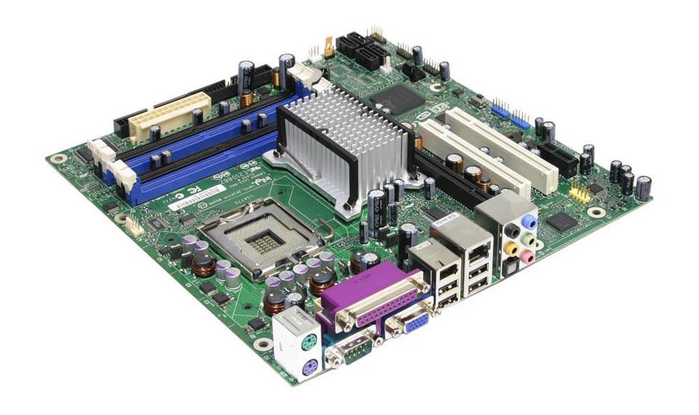 D945GTP Intel Socket LGA 775 Intel 945G + ICH7R Chipset Pentium 4/ Pentium D/ Celeron D Processors Support DDR2 4x DIMM 4x SATA 1.5Gb/s Micro-ATX Motherboard (Refurbished)

