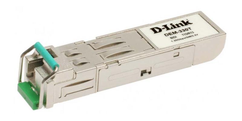 DEM-330T D-Link 1.25Gbps 1000Base-LX Single-mode Fiber 10km TX1550nm/ RX1310nm LC Connector SFP Transceiver Module