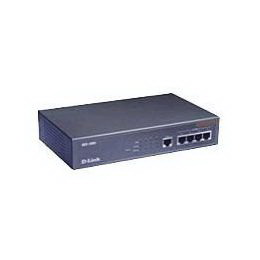 DES-1004 D-Link 4-Port 10/100 4RJ45 Dual Speed Ethernet Switch (Refurbished)