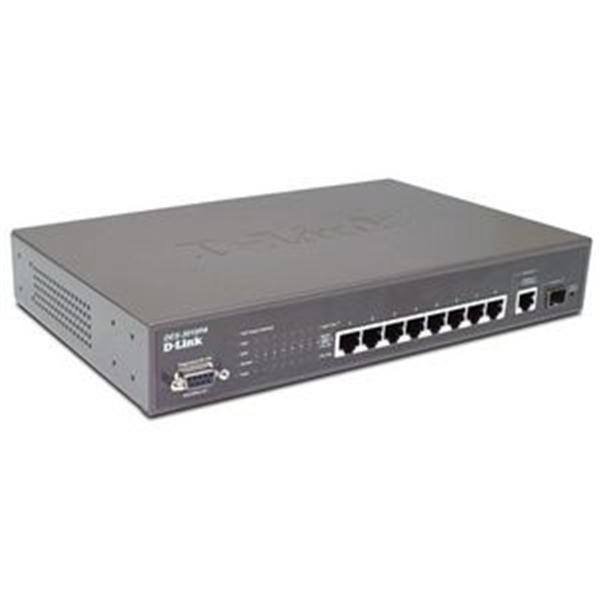 DES-3010PA-TAA D-Link 8pt Poe 10/100 Mngd Switch 1000base-t Pt 1xsfp (Refurbished)