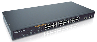 DES-3225G D-Link 24-Ports 10/100Mbps Fast Ethernet Switch (Refurbished)