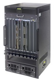 DES-7210DC D-Link Layer 3 Switch Base Unit Chassis W/ BACk Plate And 2 Empty Slots for Cpu Modules And 8 Empty Slots for Line Cards With 48V DC Poer Supply (Refurbished)