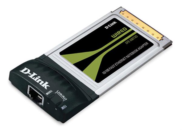 DFE-690TXD D-Link 1x RJ-45 10/100Base-TX Type II Network Adapter PC Card