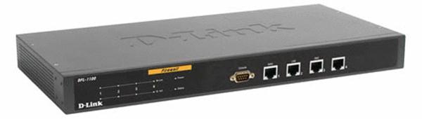 DFL-1100 D-Link Network Security Rackmount VPN Firewall 1x 10/100Base-TX WAN, 1x 10/100Base-TX LAN, 1x 10/100Base-TX DMZ, 1x 10/100Base-TX , 1 x Management (Refurbished)