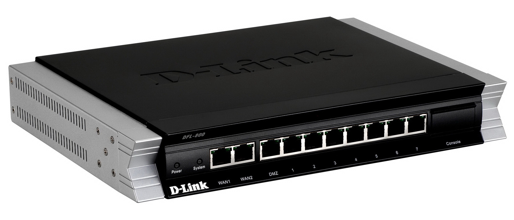 DFL-800 D-Link NetDefend VPN/Firewall 7x 10/100Base-TX LAN, 2x 10/100Base-TX WAN, 1x 10/100Base-TX DMZ (Refurbished)