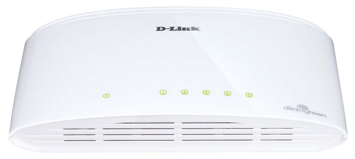 DGS-1005D D-Link Unmanaged Layer 2 Switch with (5) 10/ 100/ 1000Base-T Ports (Refurbished)