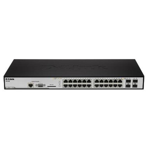 DGS-3200-24-A1 D-Link Network Switch DGS-3200-24 xStackManaged 20Port Gigabit R (Refurbished)