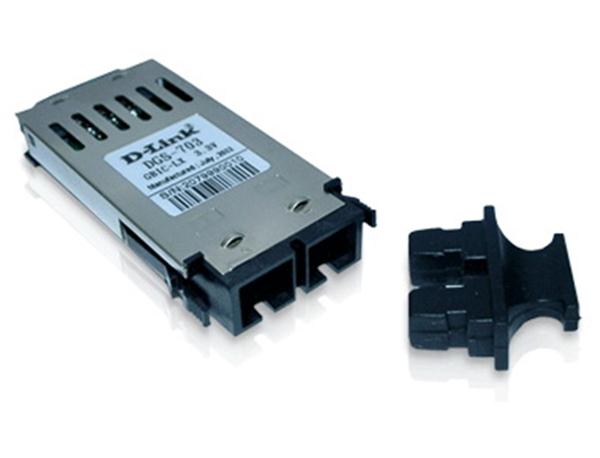 DGS-703 D-Link 1.25Gbps 1000Base-LX Single-mode Fiber 10km 1310nm Duplex SC Connector GBIC Transceiver Module