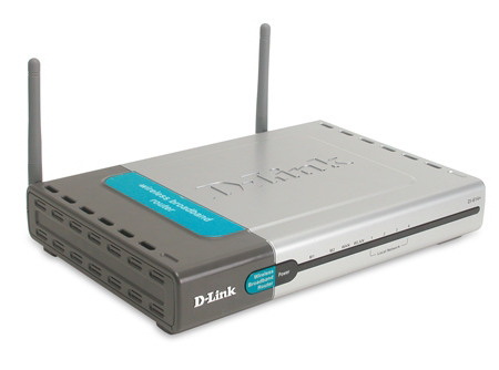 DI-614 D-Link 4-Port 802.11b Wireless Broadband Router (Refurbished)