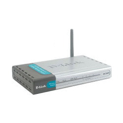 DI-724P D-Link Wireless (802.11g) High-Speed 54Mbps Broadband Router with Parallel Print Server (Refurbished)