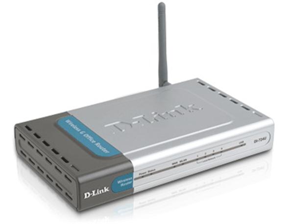 DI-724U D-Link Wireless 108G QoS Office Router 1 x USB, 1 x WLAN (Refurbished)