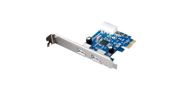 DUB-1310 D-Link 2-port PCI Express USB Adapter PCI Express x1 Plug-in Card 2 USB Port(s)