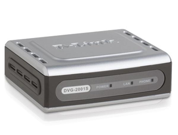 DVG-2001S D-Link Sip Voice Terminal Adapter 1 Rj-11 Fxs Port 1 Rj-45 (Refurbished)
