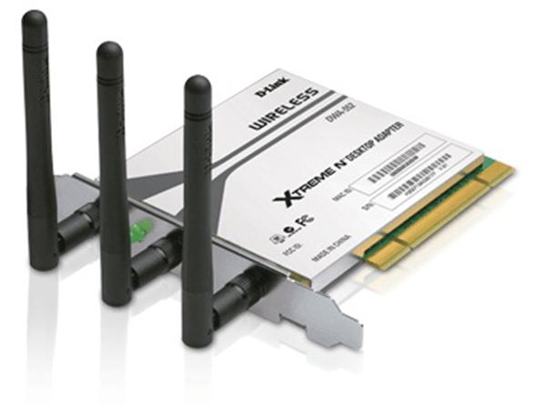 DWA-552-A1 D-Link Xtreme N Desktop Adapter 32-Bit PCI Draft 802.11n (Refurbished)