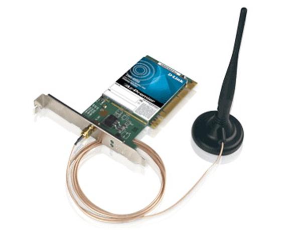 DWL-G550 D-Link 802.11g 108mbps High Powered Wirelesss Pci Adapter (Refurbished)