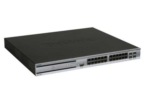 DWS-3024 D-Link Managed 24-Ports Gigabit Layer 2+ Unified Wireless PoE Switch with 4 Combo SFP Ports (Refurbished)