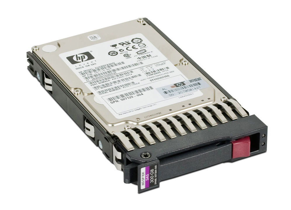 EG0300FAWHV HP 300GB 10000RPM SAS 6Gbps Dual Port Hot Swap 2.5-inch Internal Hard Drive