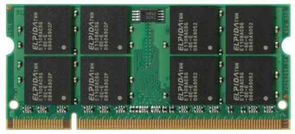 M4L-PC2800D2S5-2G M4L Certified 2GB 800MHz DDR2 PC2-6400 Non-ECC CL5 200-Pin Dual Rank x8 SoDimm