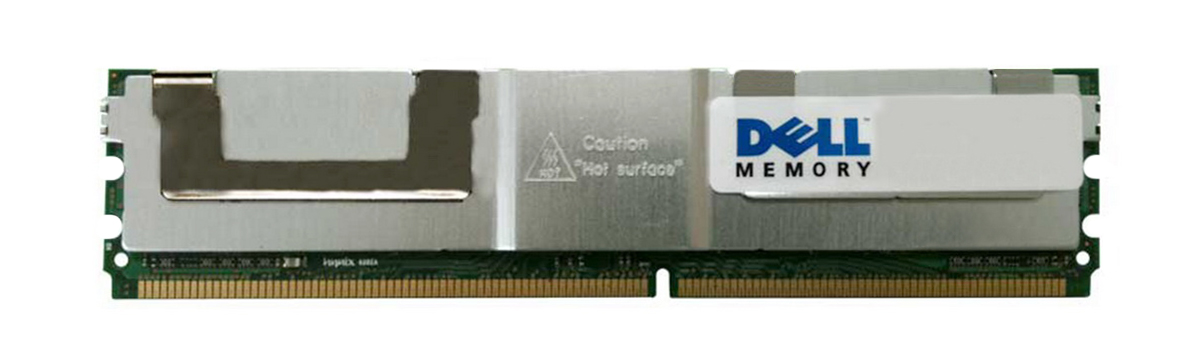 F245F Dell 2GB PC2-6400 DDR2-800MHz ECC Fully Buffered CL5 240-Pin DIMM Dual Rank Memory Module