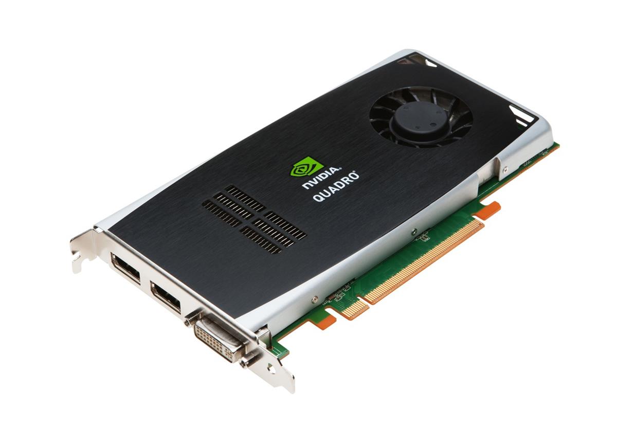FY946ETR HP Nvidia Quadro FX1800 768MB GDDR3 DVI-I / 2x DisplayPort PCI-Express x16 Video Graphics Card