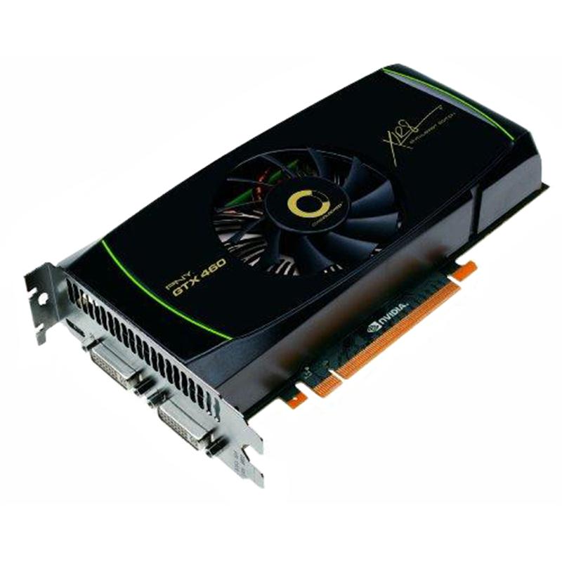 GMGX460N2H70ZPB PNY nVidia GeForce GTX 460 768MB Dual DVI-I/ Mini HD Video Graphics Card
