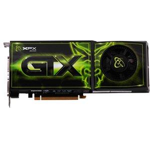 GX-260N-ADBF XFX GeForce GTX 260 Black Edition Core 216 896MB 448-Bit GDDR3 PCI Express 2.0 x16 HDCP Ready SLI Supported Video Graphics Card