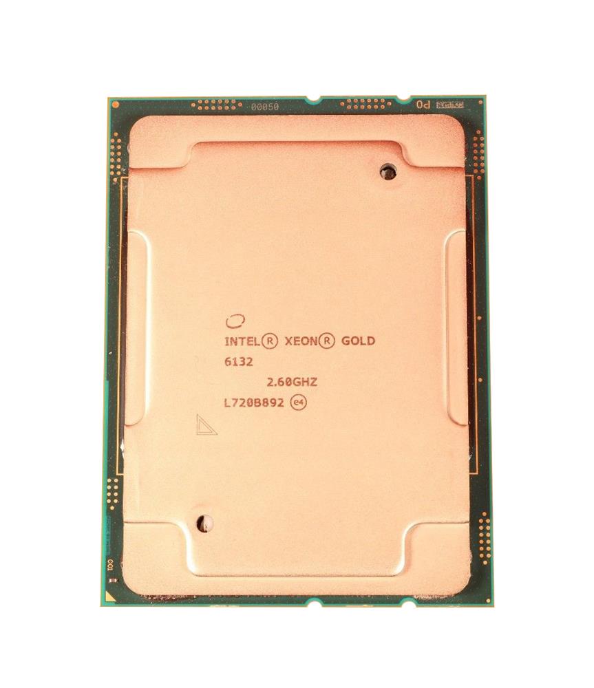 Gold 6132 Intel Xeon 2.60GHz 14-Core 10.40GT/s UPI 19.25MB L3 Cache Socket LGA3647 Processor