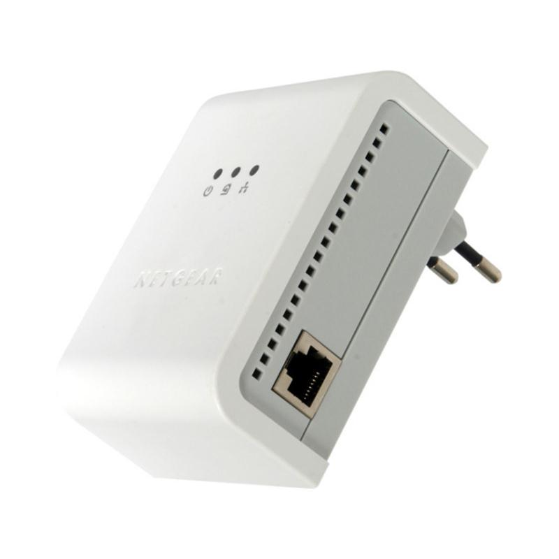 HDX101-100NAS Netgear HDX101 Powerline HD Ethernet Adapter 1 x 10/100Base-TX Network, 1 x Powerline 200Mbps