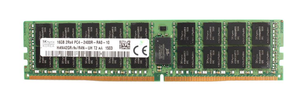 HMA42GR7MFR4N-UH Hynix 16GB PC4-19200 DDR4-2400MHz Registered ECC CL17 288-Pin DIMM 1.2V Dual Rank Memory Module