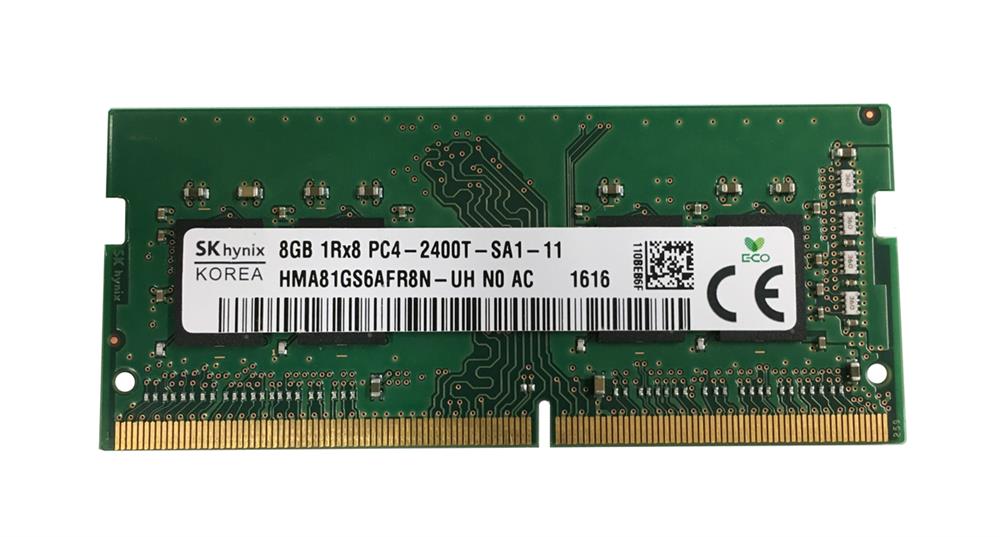 HMA81GS6AFR8N-UH - SK Hynix 1x 8GB DDR4-2400 SODIMM PC4-19200T-S Single  Rank x8 Module
