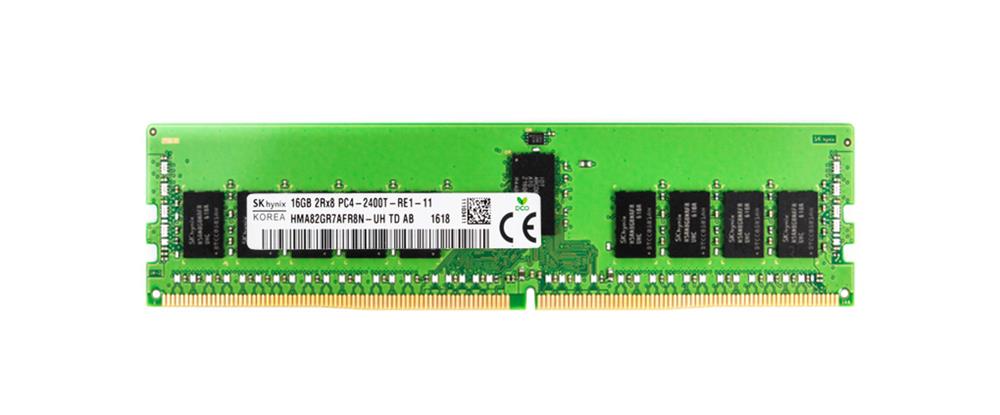 HMA82GR7AFR8N-UH Hynix 16GB PC4-19200 DDR4-2400MHz Registered ECC CL17 288-Pin DIMM 1.2V Dual Rank Memory Module