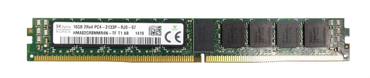 HMA82GR8MMR4N-TF Hynix 16GB PC4-17000 DDR4-2133MHz Registered ECC CL15 288-Pin DIMM 1.2V Very Low Profile (VLP) Dual Rank Memory Module