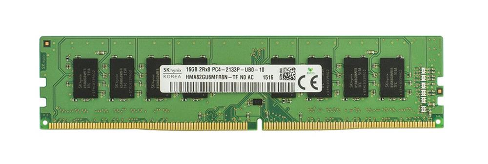 HMA82GU6MFR8N-TFN0 Hynix 16GB PC4-17000 DDR4-2133MHz non-ECC Unbuffered CL15 288-Pin DIMM 1.2V Dual Rank Memory Module