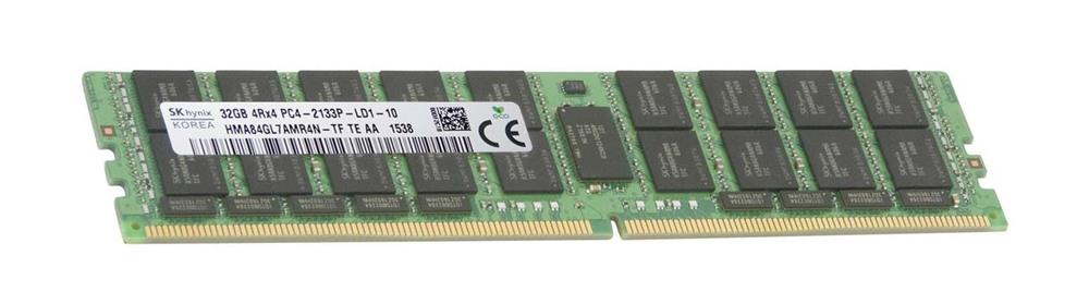 HMA84GL7AMR4N-TFTE-AA Hynix 32GB PC4-17000 DDR4-2133MHz Registered ECC CL15 288-Pin Load Reduced DIMM 1.2V Quad Rank Memory Module