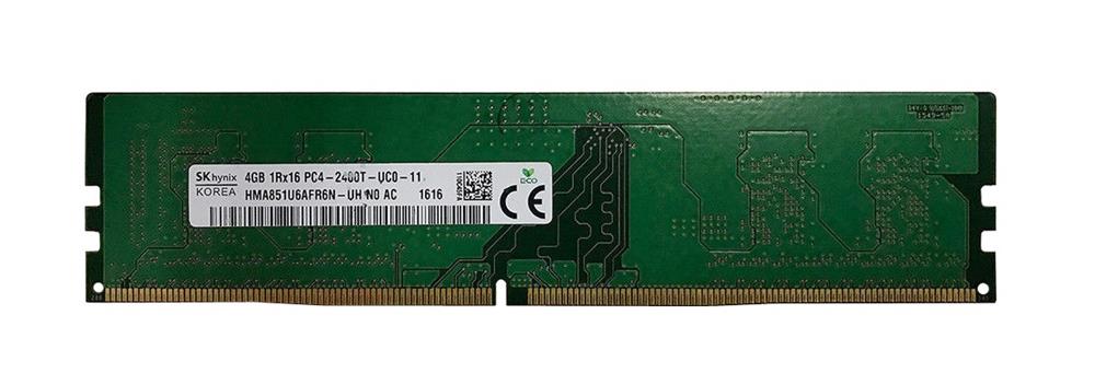 HMA851U6AFR6N-UHN0 Hynix 4GB PC4-19200 DDR4-2400MHz non-ECC Unbuffered CL17 288-Pin DIMM 1.2V Single Rank Memory Module