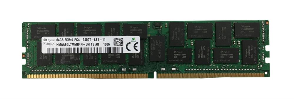 HMAA8GL7MMR4N-UHTE-AB Hynix 64GB PC4-19200 DDR4-2400MHz Registered ECC CL17 288-Pin Load Reduced DIMM 1.2V Quad Rank Memory Module