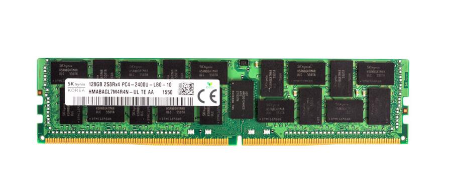 HMABAGL7M4R4N-UL Hynix 128GB PC4-19200 DDR4-2400MHz Registered ECC CL17 288-Pin Load Reduced DIMM 1.2V Octal Rank Memory Module