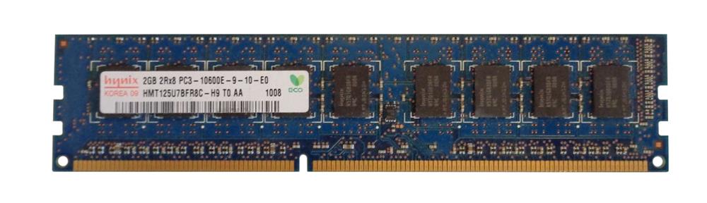 HMT125U7TFR8C-H9T0-AA Hynix 2GB PC3-10600 DDR3-1333MHz ECC Unbuffered CL9 240-Pin DIMM Dual Rank Memory Module