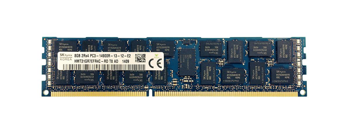 HMT31GR7EFR4C-RD Hynix 8GB PC3-14900 DDR3-1866MHz ECC Registered CL13 240-Pin DIMM Dual Rank Memory Module