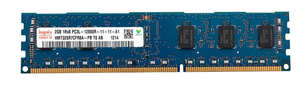 HMT325R7CFR8A-PB Hynix 2GB PC3-12800 DDR3-1600MHz ECC Registered CL11 240-Pin DIMM 1.35V Low Voltage Single Rank Memory Module