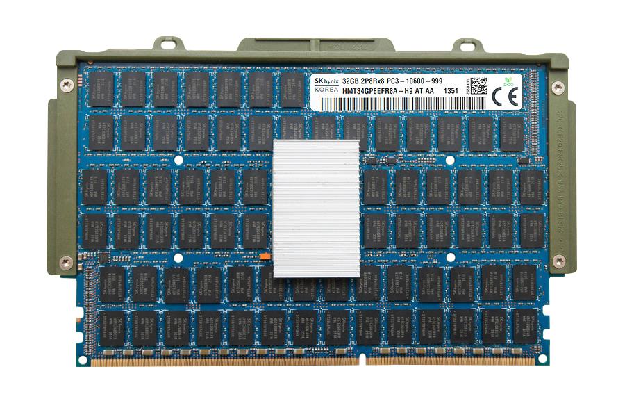 HMT34GP8EFR8A-H9 Hynix 32GB PC3-10600 DDR3-1333MHz ECC Registered CL9 Cuod 276-Pin DIMM Memory Module