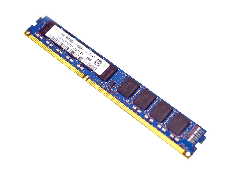 HMT41GE7AFR8A-PBT0 Hynix 8GB PC3-12800 DDR3-1600MHz ECC Unbuffered CL11 240-Pin DIMM 1.35V Low Voltage Very Low Profile (VLP) Dual Rank Memory Module