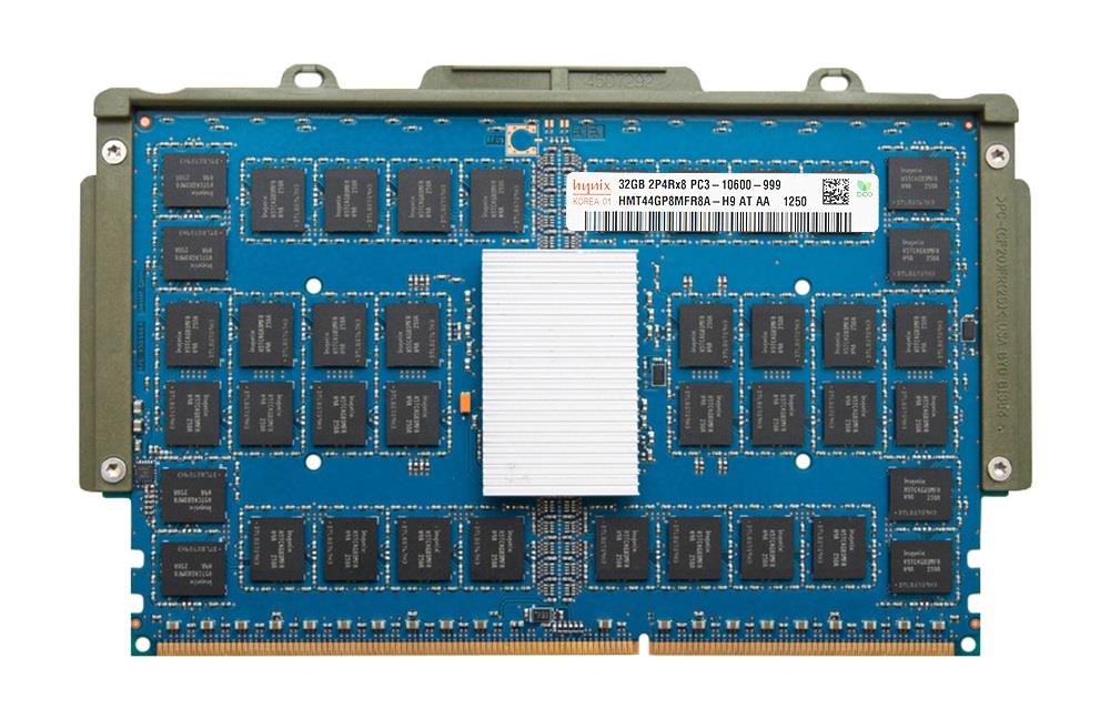 HMT44GP8MFR8A-H9AT Hynix 32GB PC3-10600 DDR3-1333MHz ECC Registered CL9 Cuod 276-Pin DIMM Memory Module