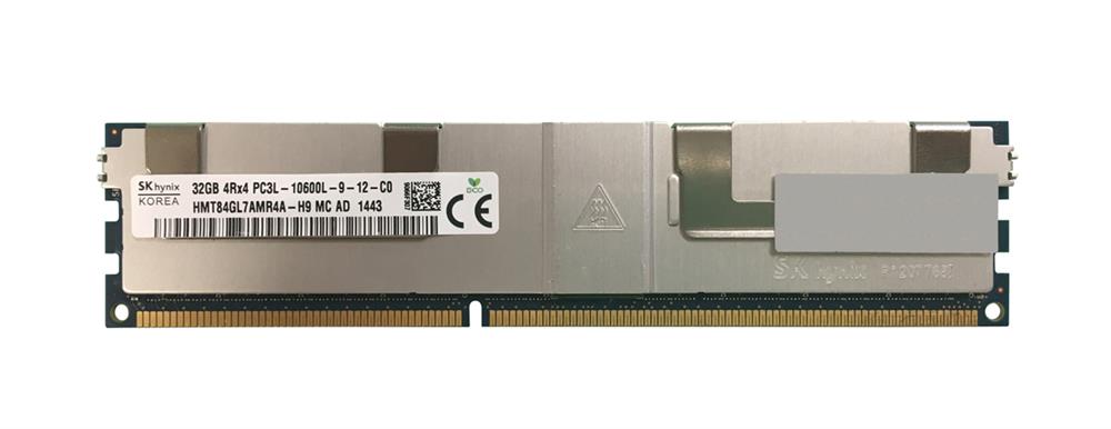 HMT84GL7AMR4A-H9 Hynix 32GB PC3-10600 DDR3-1333MHz ECC Registered CL9 240-Pin Load Reduced DIMM 1.35V Low Voltage Quad Rank Memory Module