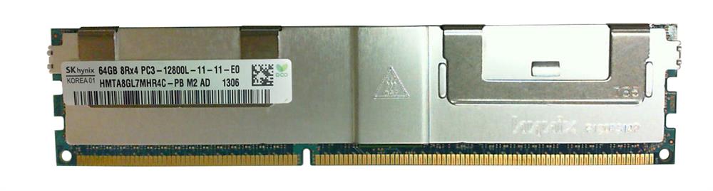 HMTA8GL7MHR4C-PBM2 Hynix 64GB PC3-12800 DDR3-1600MHz ECC Registered CL11 240-Pin Load Reduced DIMM Quad Rank Memory Module