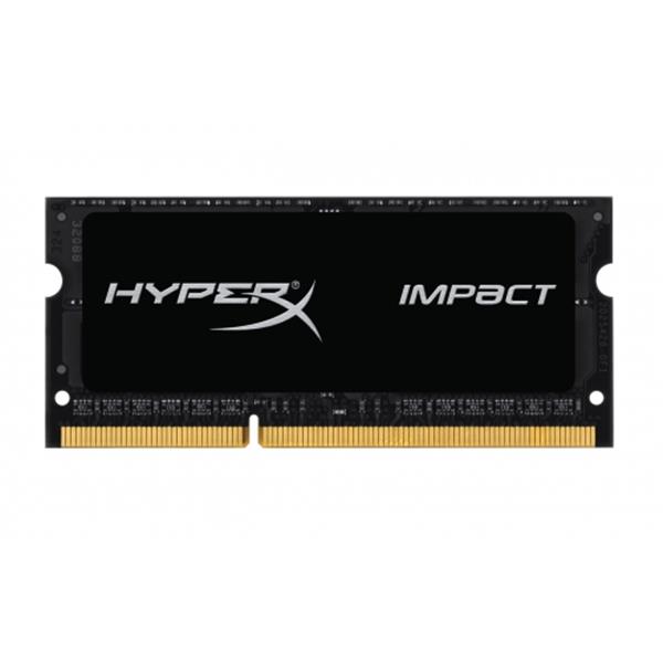 HX318LS11IB/4 Kingston HyperX Impact Black 4GB PC3-14900 DDR3-1866MHz non-ECC Unbuffered CL11 204-Pin SoDimm 1.35V Low Voltage Memory Module