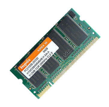 HYMD564M646A6-H Hynix 512MB PC2100 DDR-266MHz non-ECC Unbuffered CL2.5 200-Pin SoDimm Memory Module